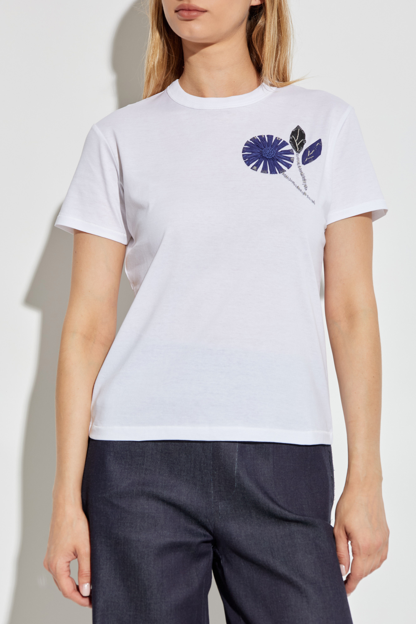 White T-shirt with applique Marni - Vitkac AS
